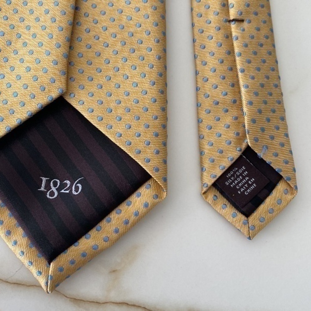 Black Brown Tie 100% Silk - Picture 4 of 4